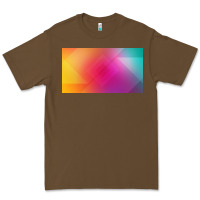 Cacao multicolor abstract lines Premium Tee - chombo