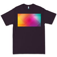 Plum multicolor abstract lines Premium Tee - chombo
