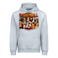 Heather Grey basketball dad Urban Hoodie - Jasminsmagicworld