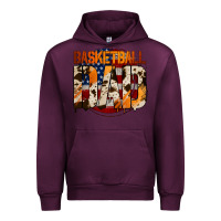 Mauve Wine basketball dad Urban Hoodie - Jasminsmagicworld