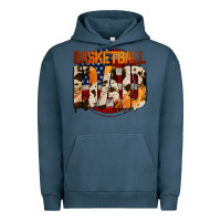 Pigment Midnight Navy basketball dad Urban Hoodie - Jasminsmagicworld