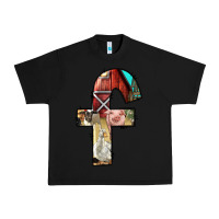 Black farm life alphabet lowercase letters f Urban Heavy Tee - BundleAndBundleShop