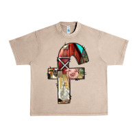 French Oak farm life alphabet lowercase letters f Urban Heavy Tee - BundleAndBundleShop