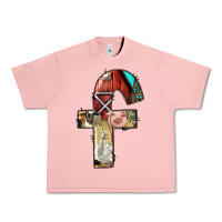 Salmon farm life alphabet lowercase letters f Urban Heavy Tee - BundleAndBundleShop