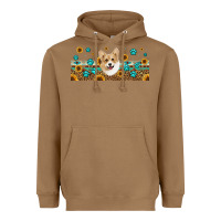 Toasted Coconut western corgi dog Heavyweight Hoodie - Jasminsmagicworld