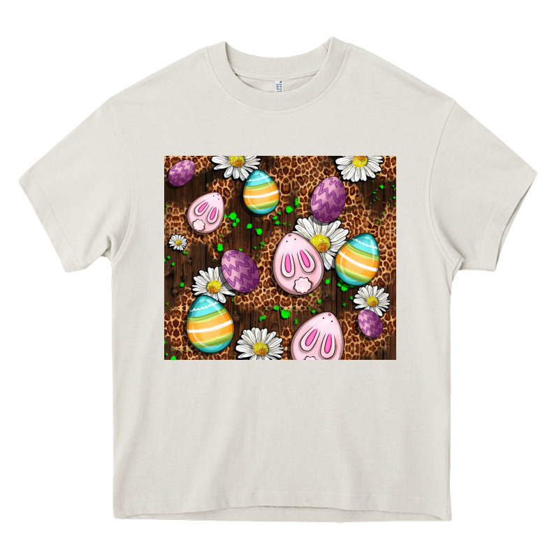 Easter Rabbit Eggs Heavy Core Tee by OliviaCreatesArt | Teevron
