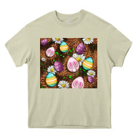 Mossy Easter rabbit eggs Heavy Core Tee - OliviaCreatesArt