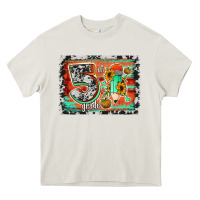Cream western back to school 5th grade 2 Heavy Core Tee - Jasminsmagicworld