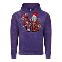 Cloud Purple Love Gnome Vintage Hoodie - SublimationCraftShop