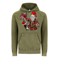 Vintage Olive Love Gnome Vintage Hoodie - SublimationCraftShop