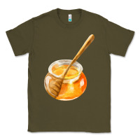 Army Green honeypot and honeydipper fa element Classic Tee - FaDigitalArtStudio