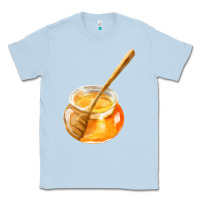 Dusty Blue honeypot and honeydipper fa element Classic Tee - FaDigitalArtStudio