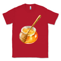 Red honeypot and honeydipper fa element Classic Tee - FaDigitalArtStudio