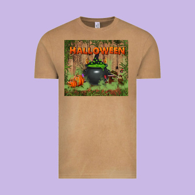 Halloween Tumbler Vintage Tee Designed By Bundleandbundleshop