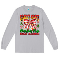 Moon Dust Candy Cane Christmas Club Long Sleeve Tee - CowhideDigitalArt