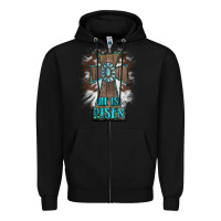 Black cross1 Zipper Hoodie - RanaPortraitStore