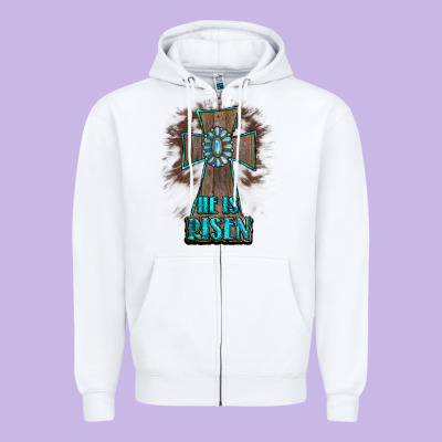Cross1 Zipper Hoodie Designed By Ranaportraitstore