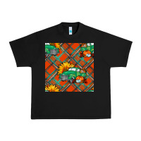 Black fall truck seamless pattern Urban Heavy Tee - BundleAndBundleShop