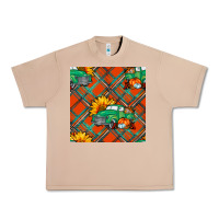 Burro fall truck seamless pattern Urban Heavy Tee - BundleAndBundleShop