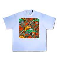 Grape Ice fall truck seamless pattern Urban Heavy Tee - BundleAndBundleShop