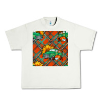 Pistachio fall truck seamless pattern Urban Heavy Tee - BundleAndBundleShop