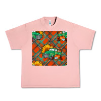 Salmon fall truck seamless pattern Urban Heavy Tee - BundleAndBundleShop