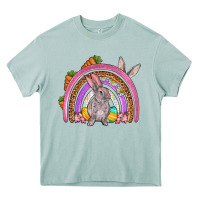 Arona Easter rainbow Heavy Core Tee - OliviaCreatesArt
