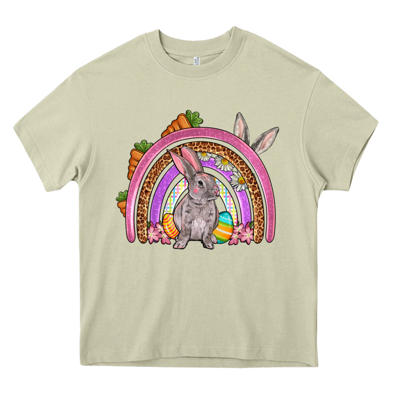 Easter Rainbow Heavy Core Tee by OliviaCreatesArt | Teevron