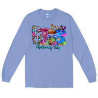 Colony Blue easter pharmacy Long Sleeve Tee - CowhideDigitalArt