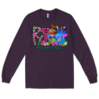Plum easter pharmacy Long Sleeve Tee - CowhideDigitalArt