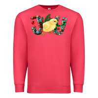 Cardinal Christmas Joy With Chick Premium Sweatshirt - RanaPortraitStore