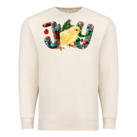 Sandshell Christmas Joy With Chick Premium Sweatshirt - RanaPortraitStore