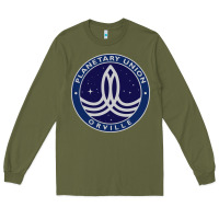Army Green The Orville Long Sleeve Tee - DesigneFamous