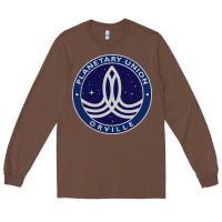 Chestnut The Orville Long Sleeve Tee - DesigneFamous