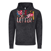 Vintage Black Love Letter Vintage Hoodie - SublimationCraftShop
