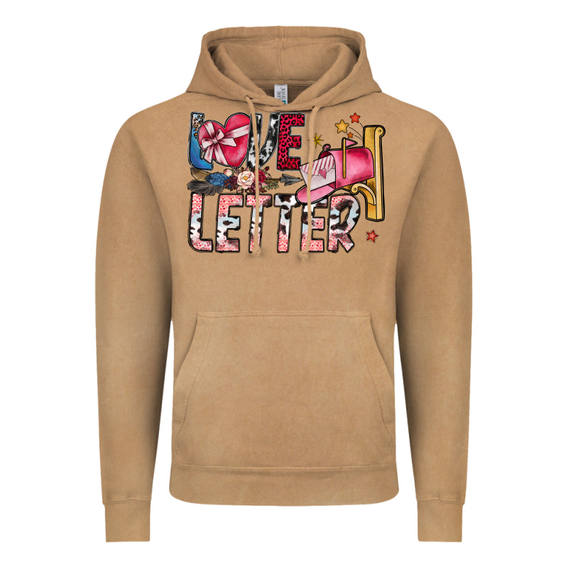 Love Letter Vintage Hoodie by SublimationCraftShop | Teevron