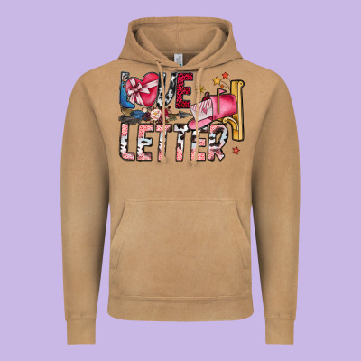 Love Letter Vintage Hoodie Designed By Sublimationcraftshop