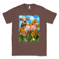 Chestnut farm animals wagon olivia Classic Tee - OliviaCreatesArt
