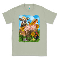 Matcha farm animals wagon olivia Classic Tee - OliviaCreatesArt