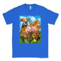 True Royal farm animals wagon olivia Classic Tee - OliviaCreatesArt