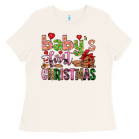 Bone baby's first christmas Ladies Tee - FaDigitalArtStudio