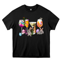 Black Easter wine glasses Heavy Core Tee - OliviaCreatesArt