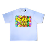 Grape Ice beach vibes summer brushstroke Urban Heavy Tee - Jasminsmagicworld