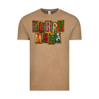 Vintage Coffee merry mama Vintage Tee - FaDigitalArtStudio