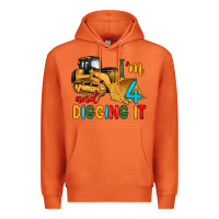 Carrot i'm 4 and digging it Premium Hoodie - Artiststas