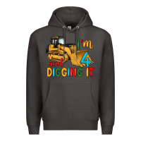 Smoke i'm 4 and digging it Premium Hoodie - Artiststas