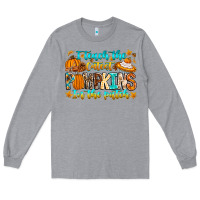 Heather Grey i teach the cutest pumpkins in the patch Long Sleeve Tee - CowhideDigitalArt