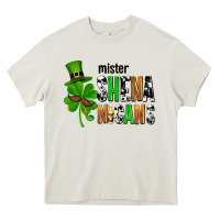Cream St. Patrick's Mister shenanigans Heavy Core Tee - OliviaCreatesArt