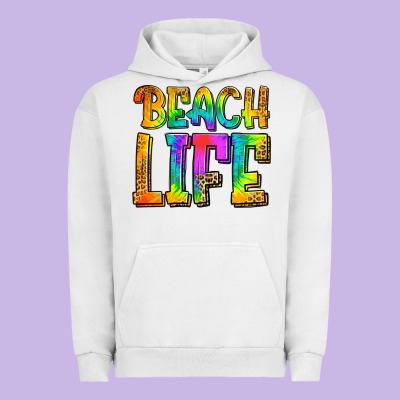 Beach Life Urban Hoodie Designed By Jasminsmagicworld