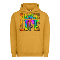 Pigment Peanut Butter beach life Urban Hoodie - Jasminsmagicworld